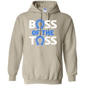 Boss of the Toss Horseshoe Pullover Hoodie