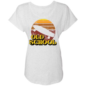 Old School Skateboarding Women&#39;s Dolman Sleeve