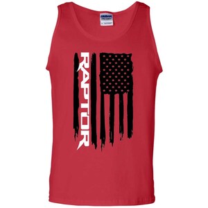 WSA Raptor F-150 Truck American Flag Tank Top
