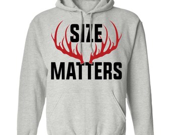 Size Matters Hunting Pullover Hoodie
