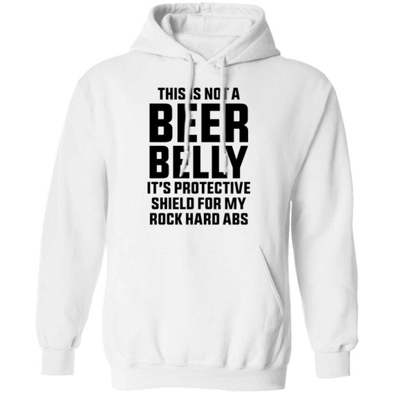 Beer belly hoodie discount