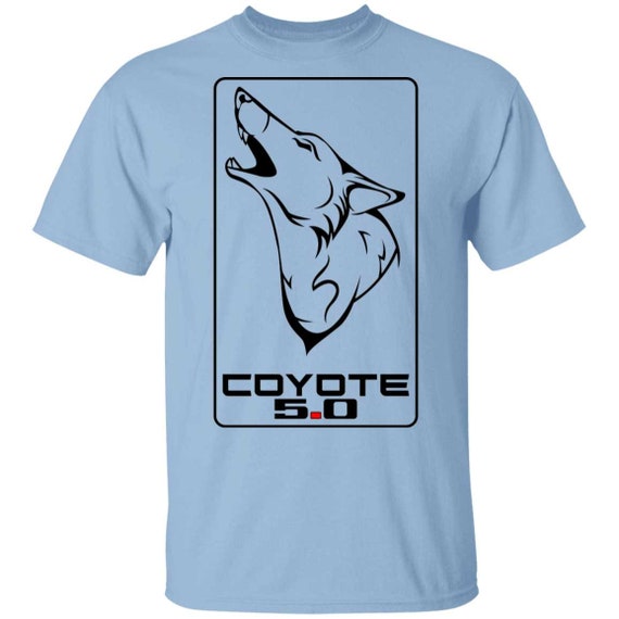 WheelSpinAddict Men's Ford Mustang 5.0 Coyote S550 S197 T-Shirt - 100% Cotton Unisex Fit Tee - View #14