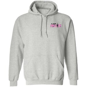 Lady Patriot 1776 American Bald Eagle Double Sided Pullover Hoodie