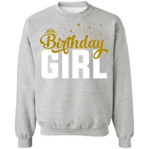 Birthday Girl Women's Crewneck Sweatshirt