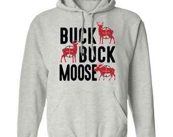Buck Buck Moose Hunting Women/'s Dolman Sleeve