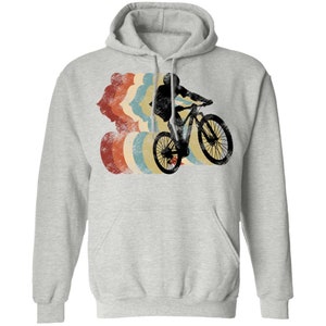 Mountain Bike Rider Biking Pullover Hoodie