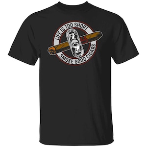 cigarette holder t shirt Short Cigar Holder
