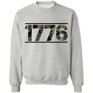 1776 American Camouflage Crewneck Sweatshirt