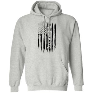 Patriot American Flag Pullover Hoodie