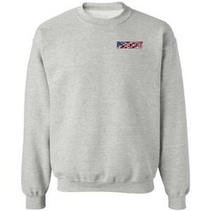 Patriot 1776 American Bald Eagle Double Sided Crewneck Sweatshirt