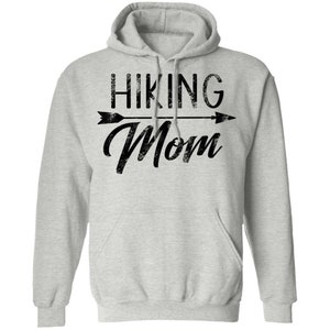 Hiking Mom Outdoor Women&#39;s Pullover Hoodie