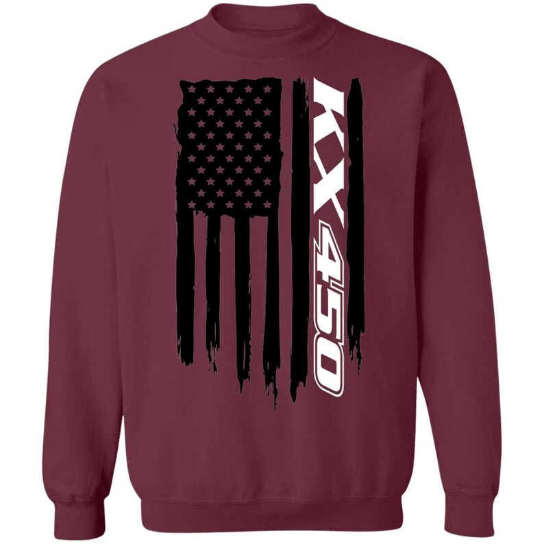 KX 450 American Flag Crewneck Sweatshirt