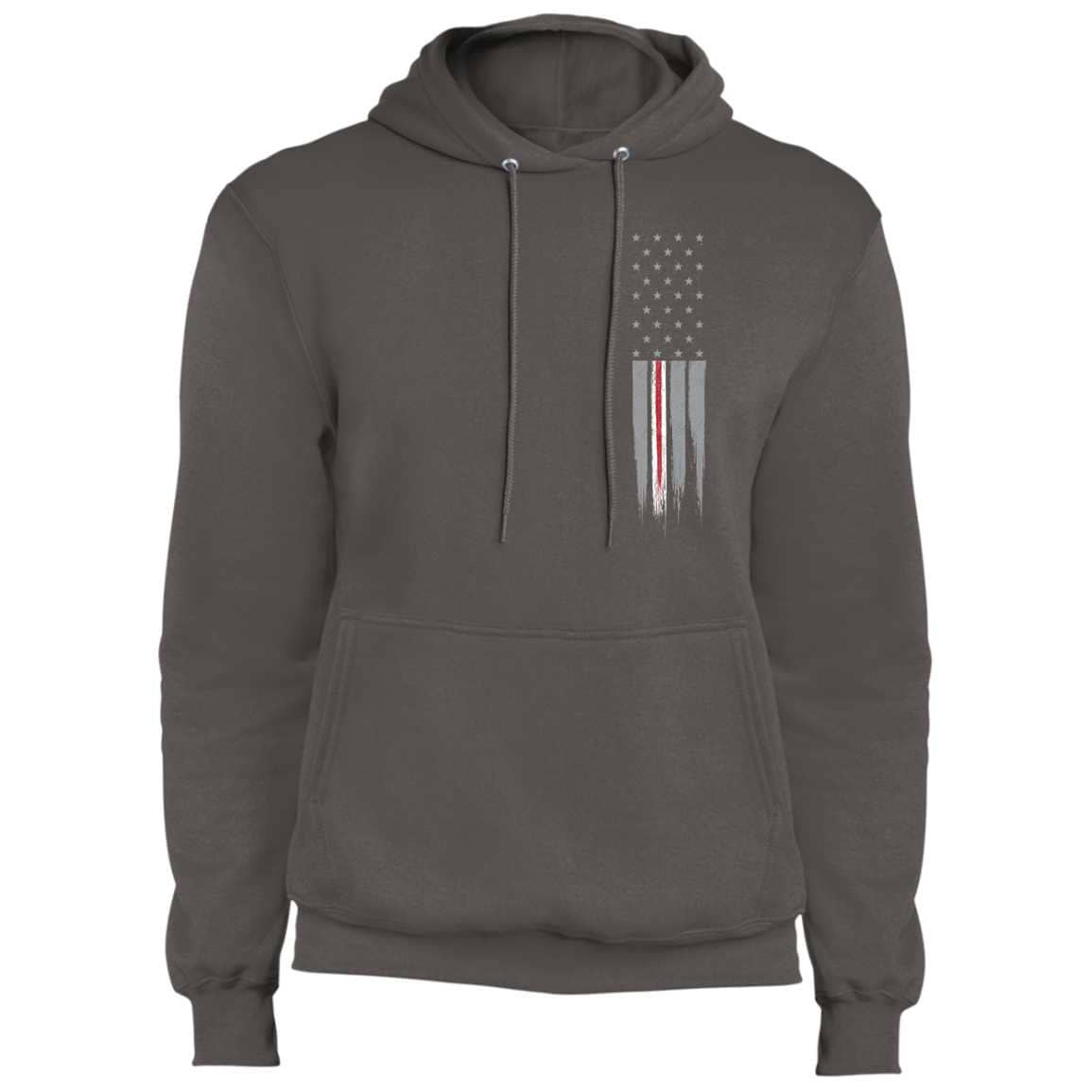 WheelSpinAddicts Nurse Medical Thin Line American Flag Pullover Hoodie
