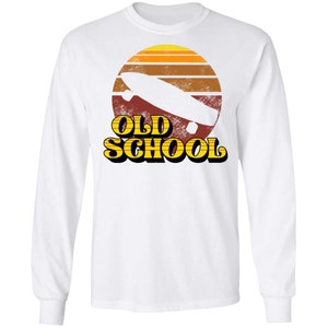 Old School Skateboarding Long Sleeve T-Shirt