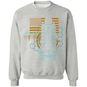 American Space Shuttle Discovery Crewneck Sweatshirt