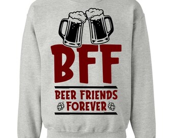 Men Beer Best Friend Forever Cotton Shirts Sports Long-SleevesPullovers Black Men Beer Best Friend Forever Cotton Shirts Sports Long-SleevesPullovers Black