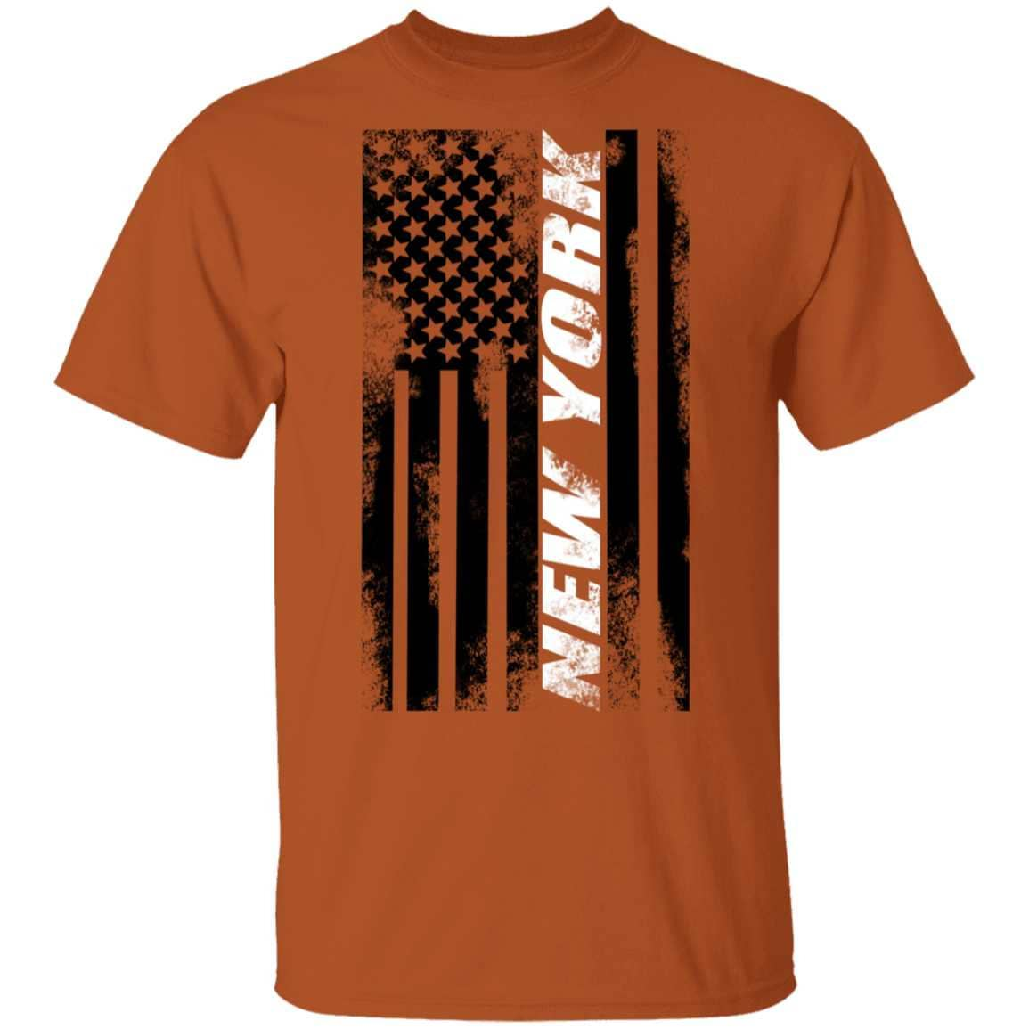  New York Flag Custom Fishing Shirts, New York Flag