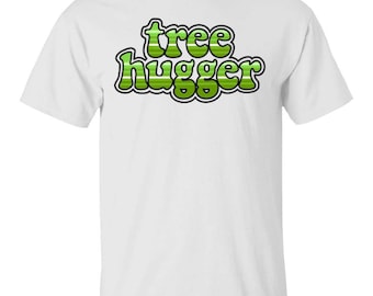 Tree Hugger Unisex T-Shirt, Nature Lover Apparel, Outdoor Enthusiast Style, For Hiking, Earth Day