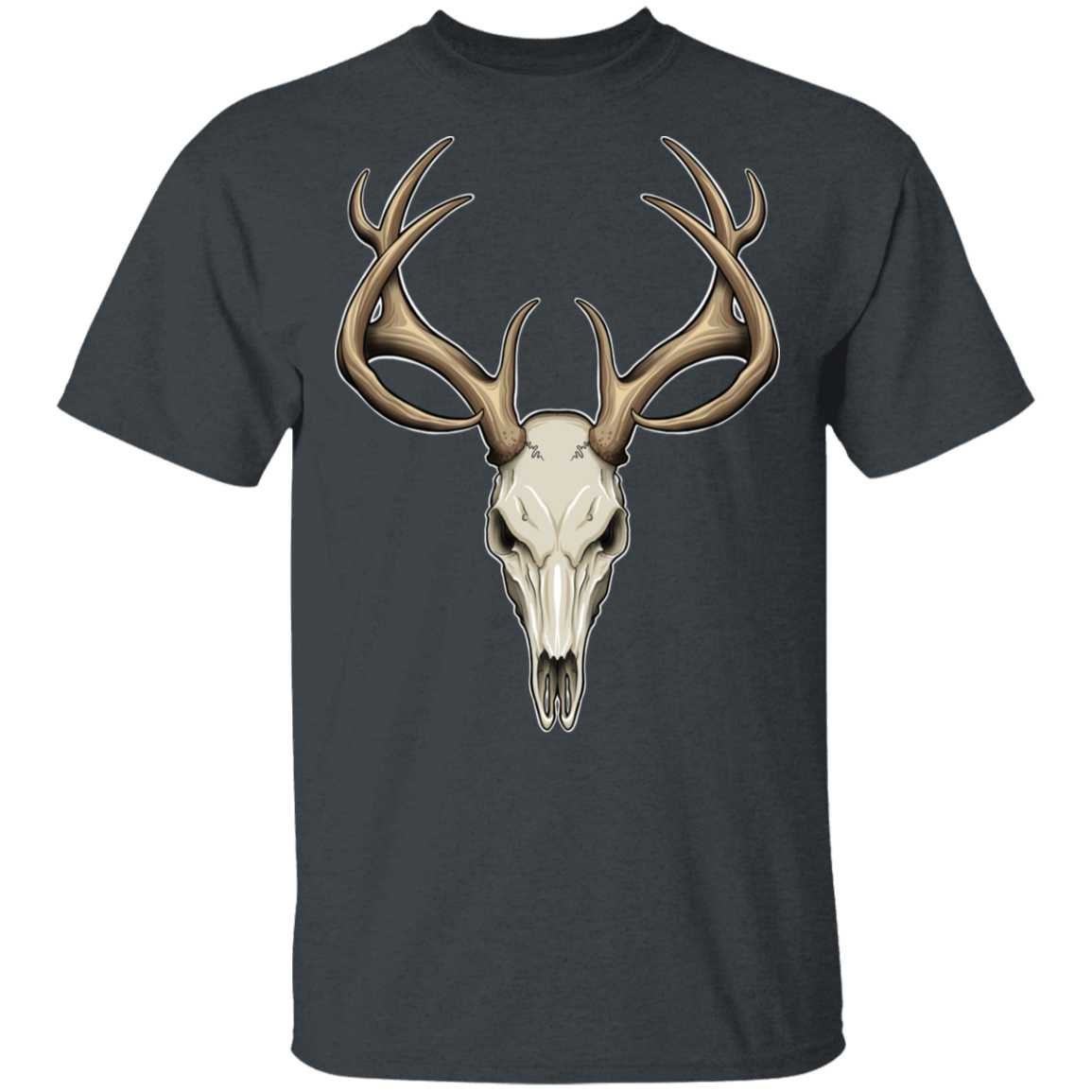 Hunting Deer Skull T-shirt | Etsy Australia