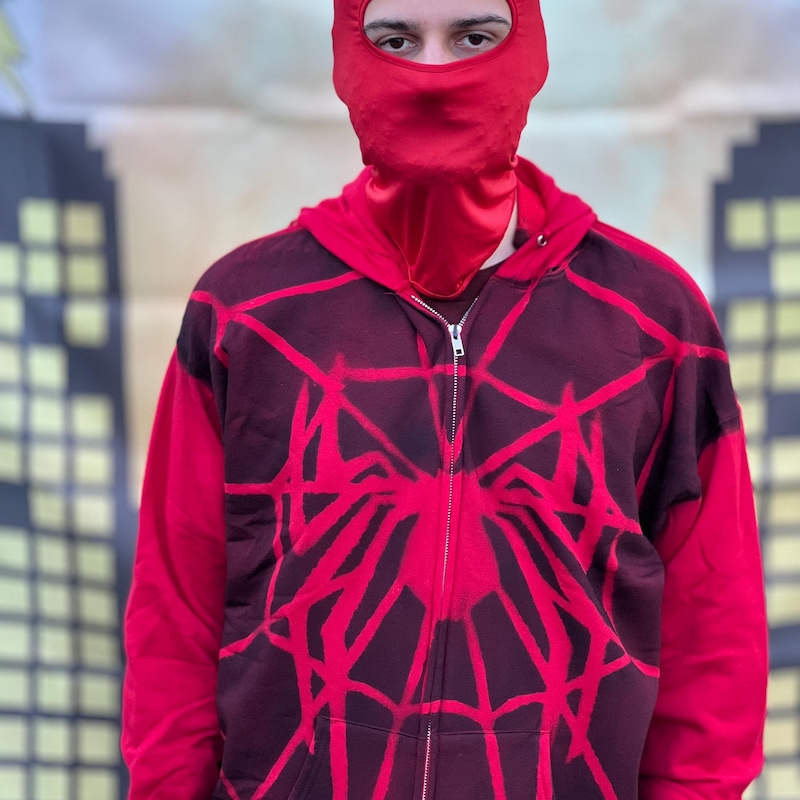Spiderman Design Hoodie - Etsy