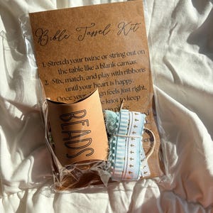 DIY Bible Tassel Kit – Faith-Inspired Bookmark Craft
