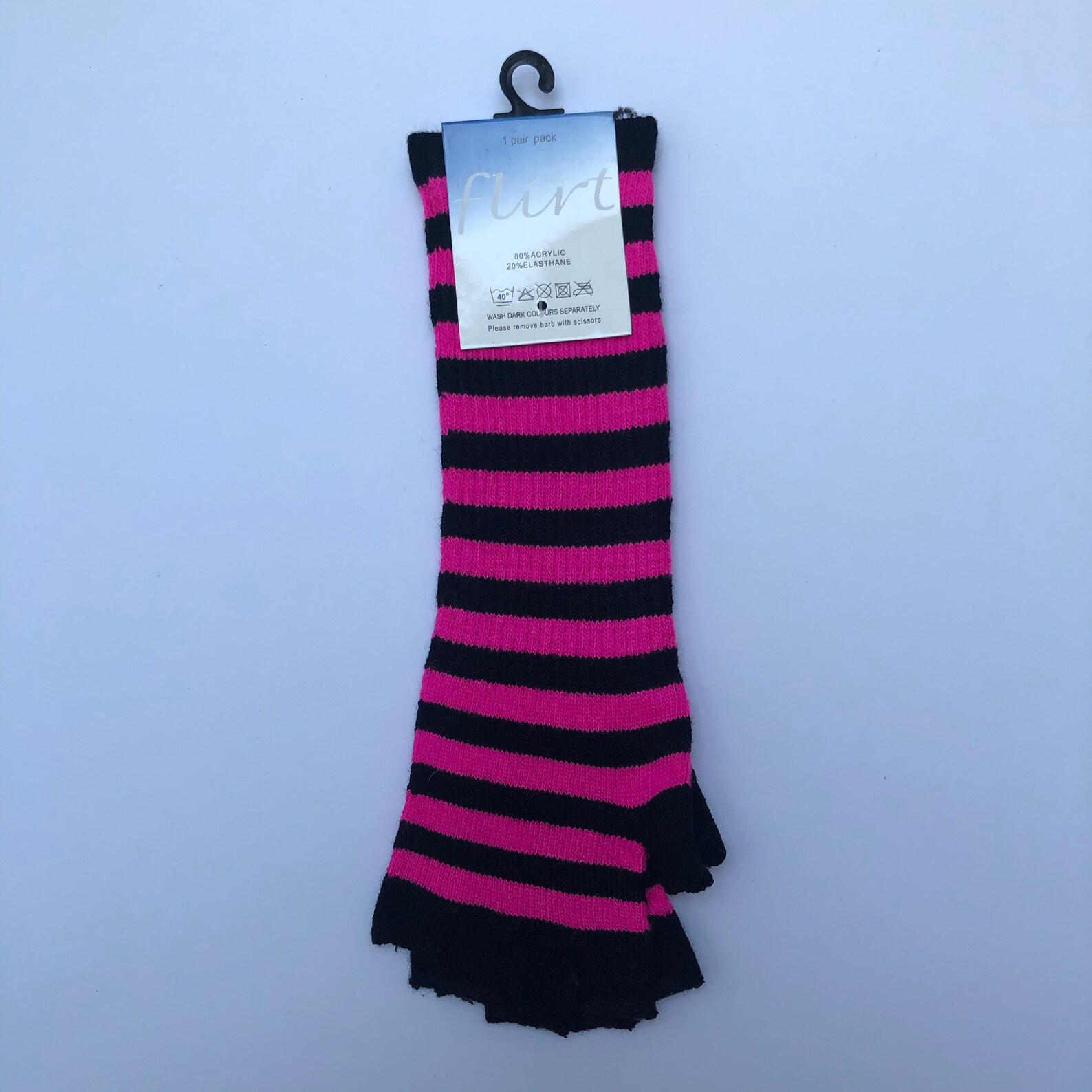 Pink Striped Arm Warmers Etsy