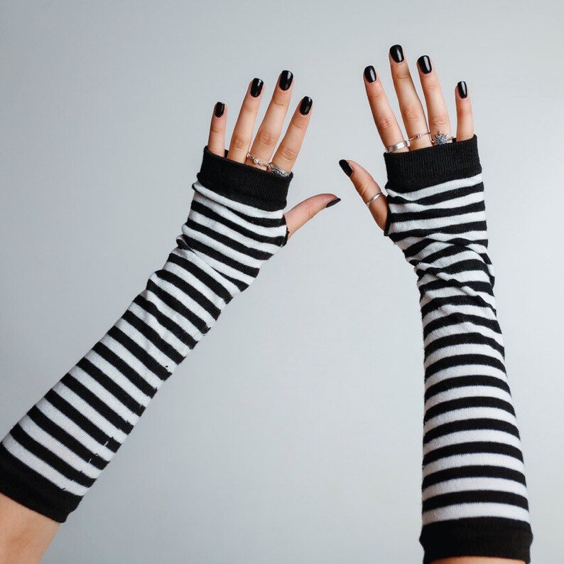 Mall Goth Arm Warmers Etsy