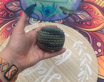Camouflage Crochet Hacky Sack / Footbag Fidget Toy~ Ready To Ship~