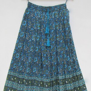 summer brighter look print beautiful long skirts - traditional ethnic look maxi skirts