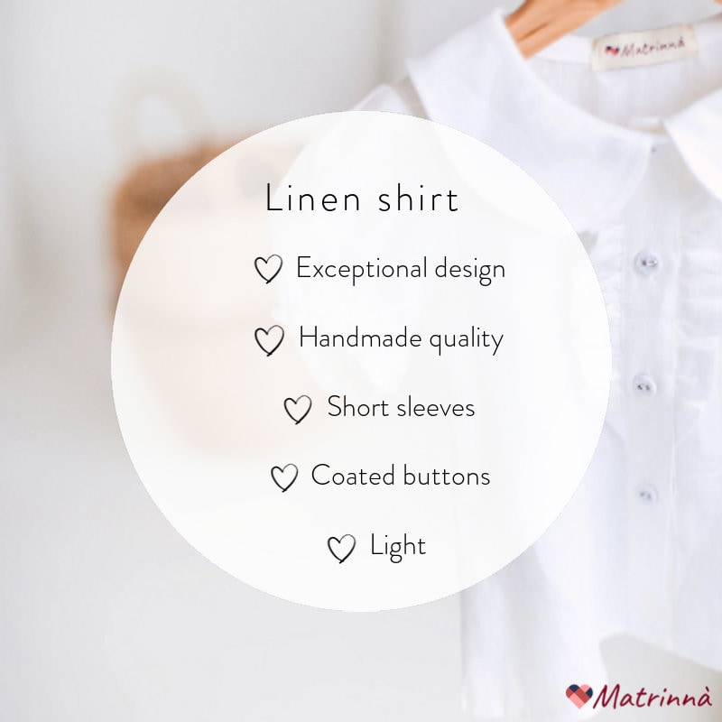 Camicia Formale Bambini - Bianca, Manica Lunga, Bottoni, Cotone Misto, Per Occasioni Speciali - Foto 9