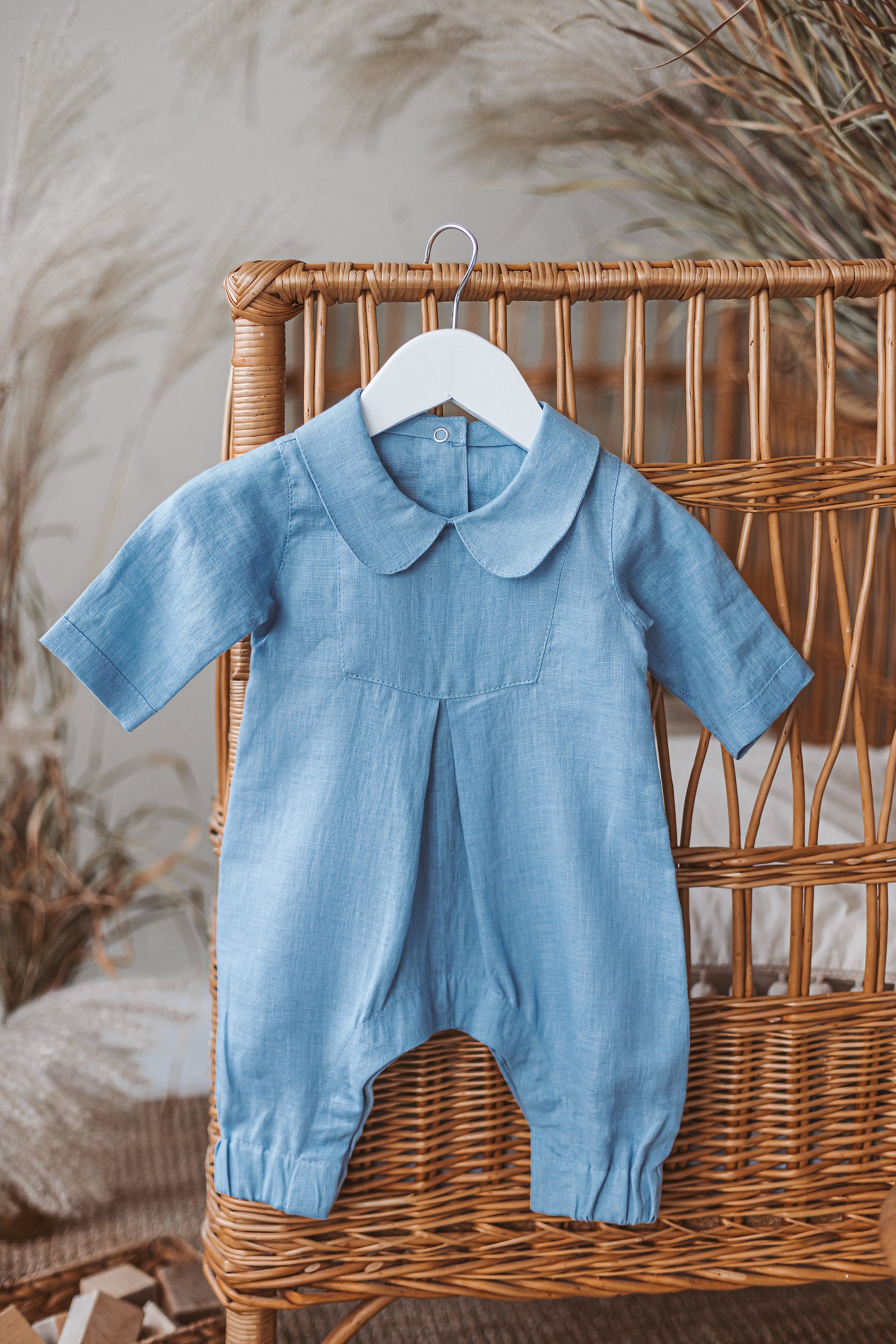 Boy Christening Outfit Boys Baptism Romper Newborn Baptism Etsy