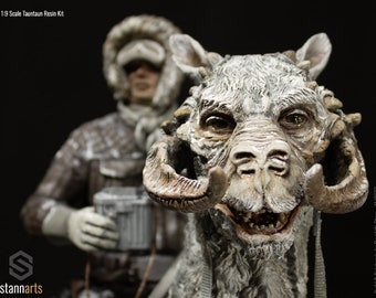 Han Solo on Tauntaun Resin Model Kit