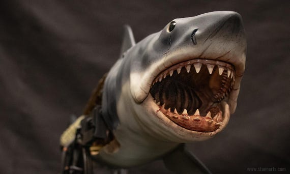 JAWS - Bruce The Mechanical Shark Resin Kit - Etsy 日本