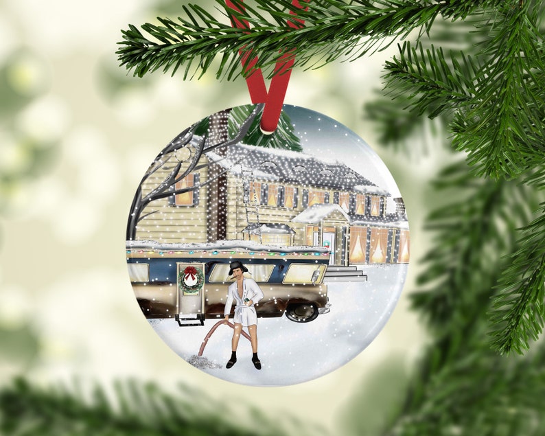 Cousin Eddie Christmas Vacation Ornament Griswold Family Etsy