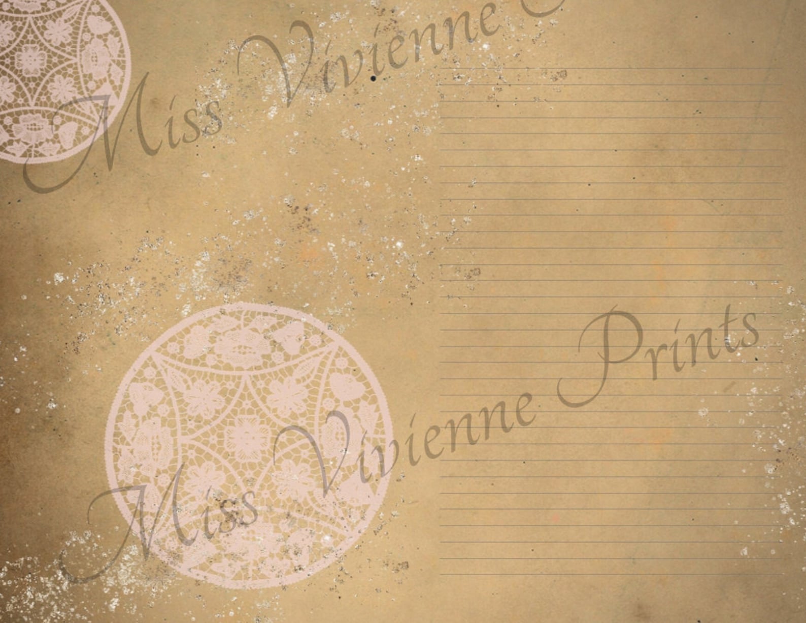Printable Journal Pages Grunge Lace Digital Download for - Etsy Australia