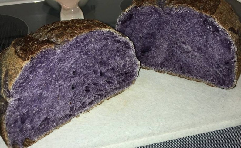 Butterfly Pea Flower Sourdough Bread Etsy Butterfly Pea Flower Sourdough Bread Etsy