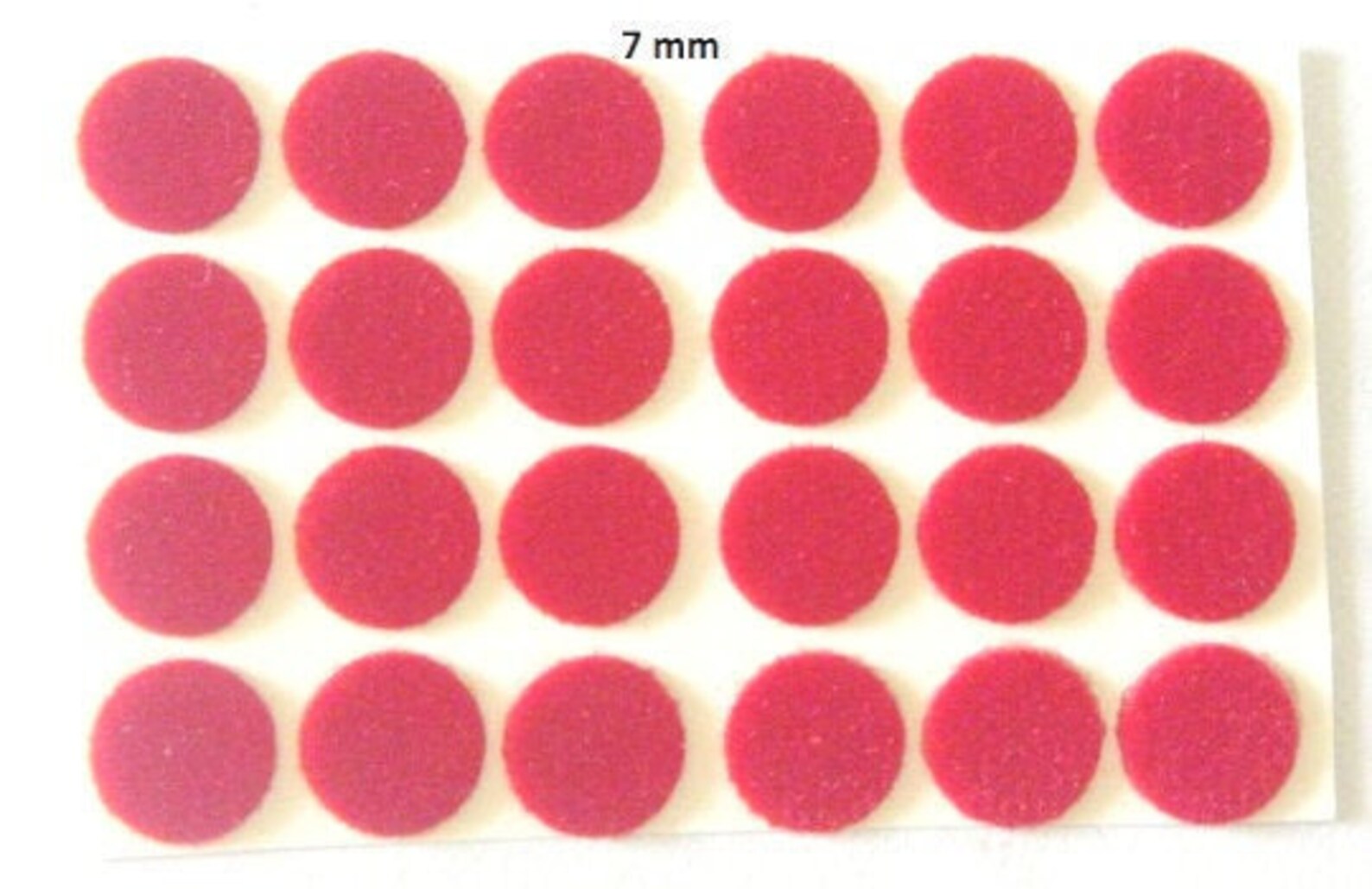 Bindis 2 Pack48 Plain Velvet Red Round Bindi Bridal Face Etsy