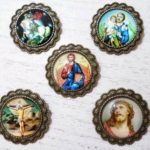 Jesus Christ Brooch