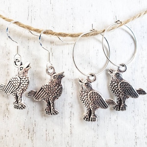 Raven Earrings