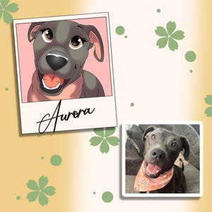 Custom Disney-Cartoon Pet Portrait | Personalized Portraits | Gifts for Birthday, Anniversary & More | Custom Pet Art | Digital and Prints