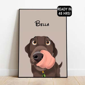 Pet Disney, Cartoon Pet Portrait, Pet Cartoon from Photo, Dog Disney, Cat Disney, Pet Drawing, Custom Pet Cartoon, Handmade Pet Portrait