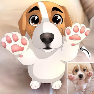 personalized pet portrait, dog portrait from photo, custom dog painting, pet portrait gifts for dog lovers, custom pet portraits, Pet art