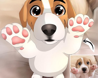 Cartoon Portrait, portrait from photo, cartoon illustration, pet portrait disney, dog illustration, pet portrait, custom pet cartoon