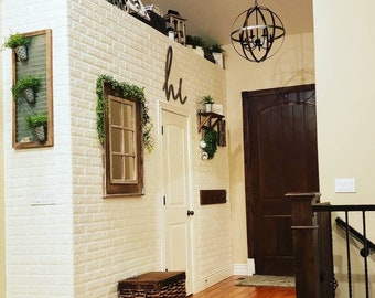 Foam Brick Wall Etsy