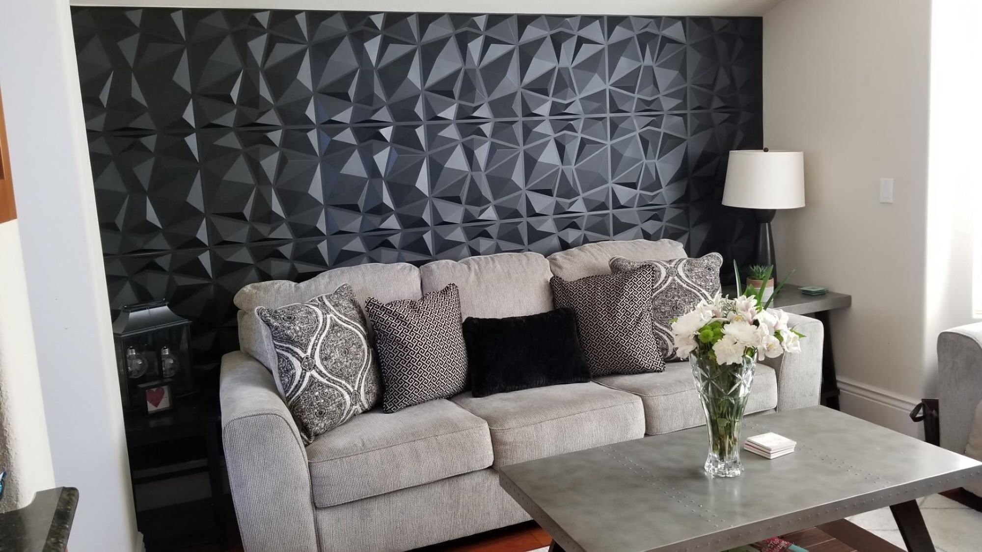 Art3d® Decorative 3D Wall Panels PVC Diamond Design Wall 32 Sq Etsy Canada