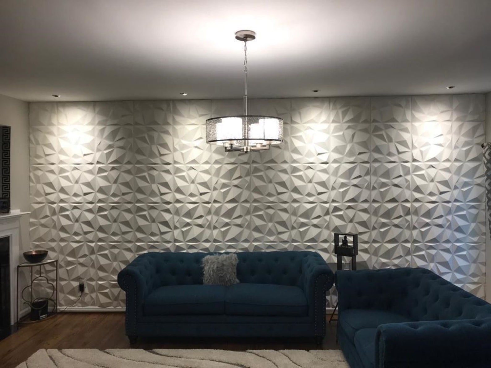 Art3d® Decorative 3D Wall Panels Diamond Design Pack of 12 Etsy