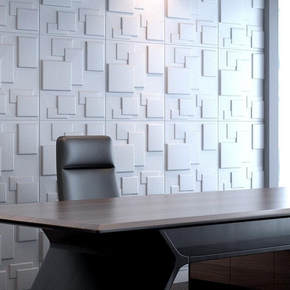  Art3d Paneles decorativos 3D con textura para pared, blanco, 12  azulejos de 32 pies cuadrados : Herramientas y Mejoras del Hogar