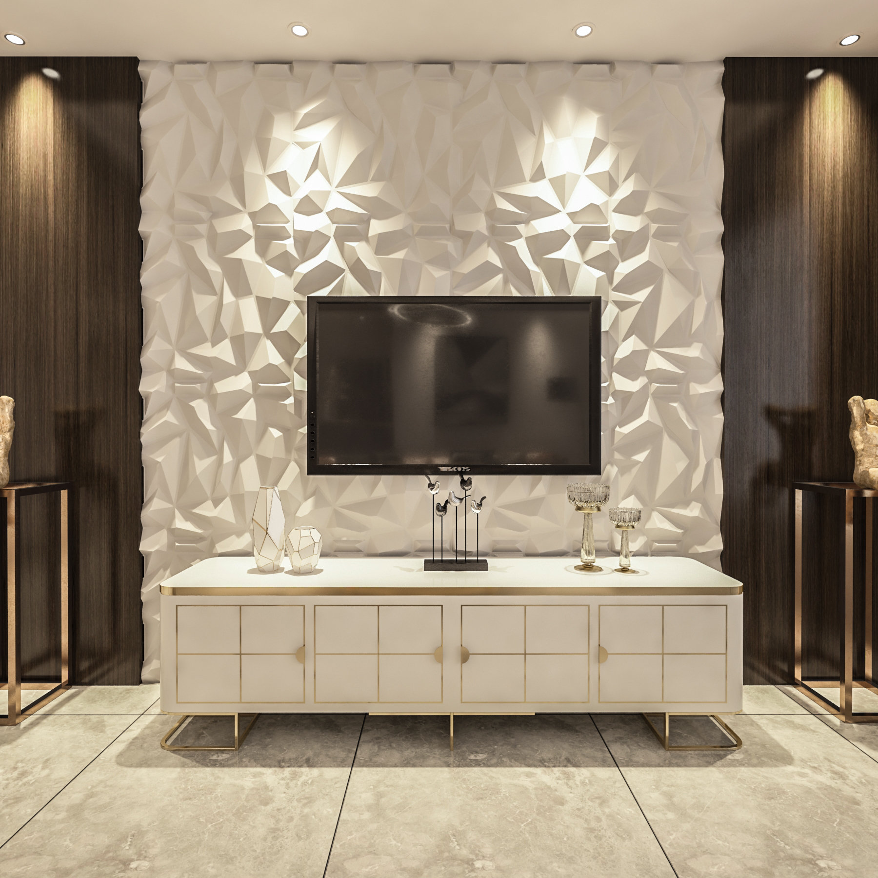 3d wall shop art panels