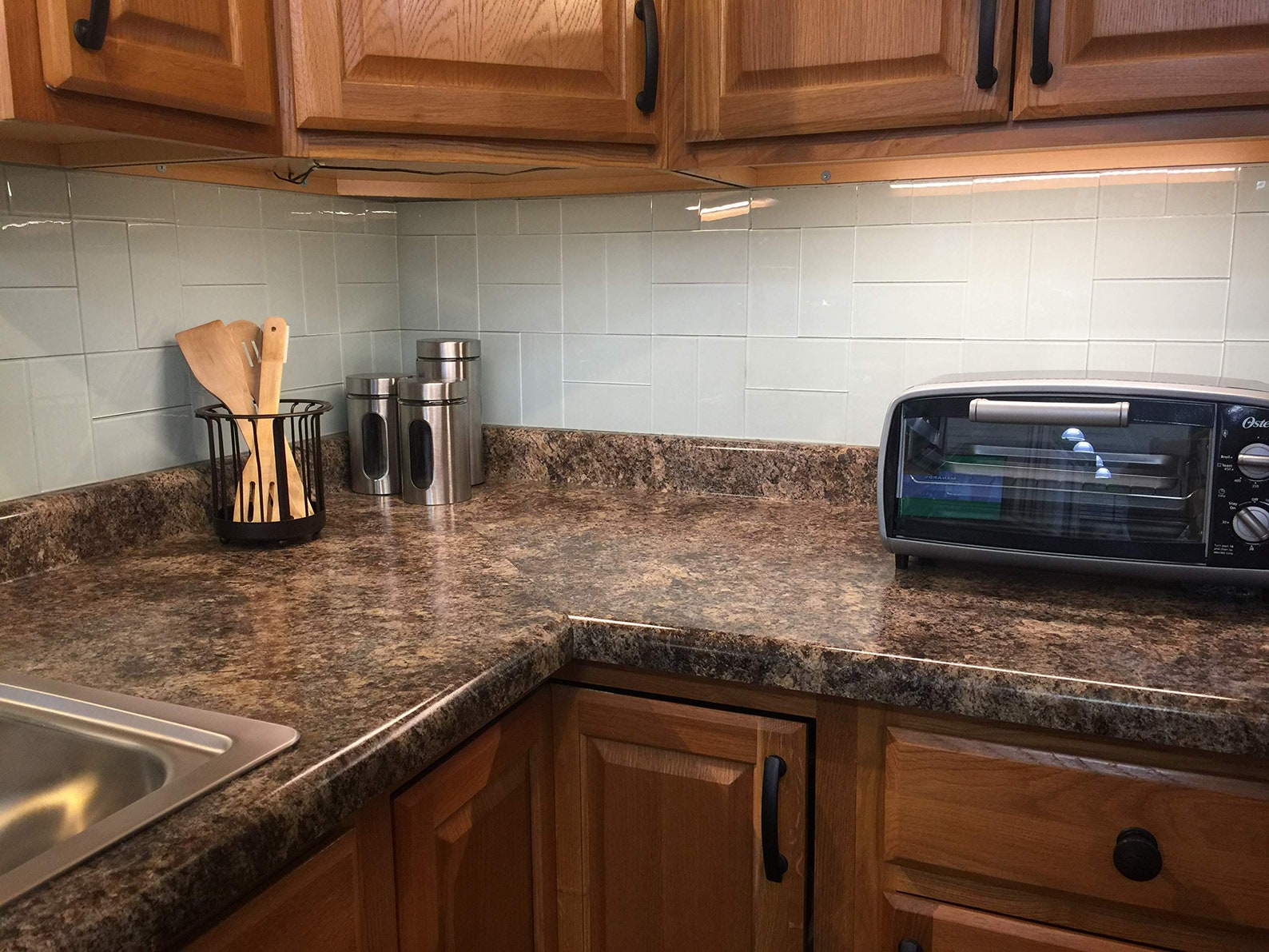 Art3d Peel and Stick Glass Tiles for Kitchen Backsplash Etsy