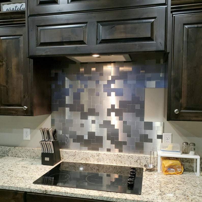 Art3d Peel and Stick on Metal Steel Backsplashes 10piece Etsy